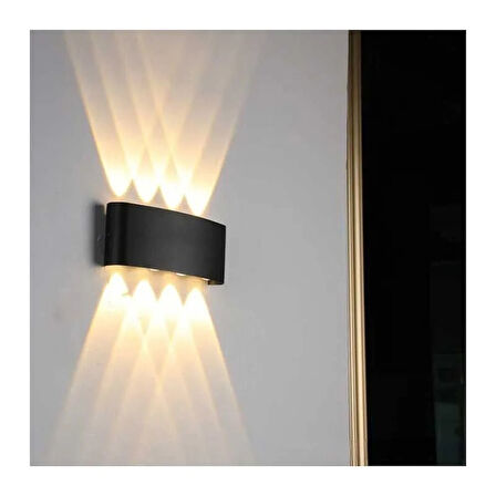 CATA Bahçe Led Aplik Kapri IP44 Amber 15W