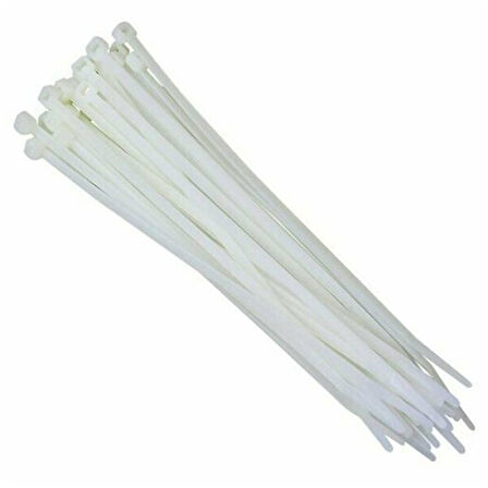 PEMSAN Kablo Bağı  Beyaz  3.6*370  (100 Adet)