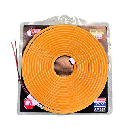 HOROZ Neon Slim Led 12V IP65 Amber