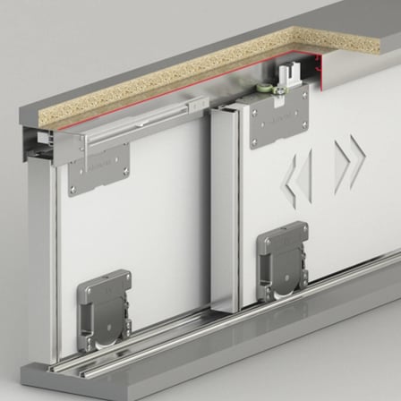 Albatur SRG 0300 Sürgü Mekanizması 70Kg İki Yöne Sft Set