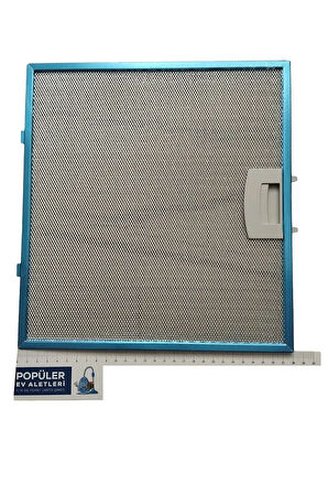 Ferre D081 Steamart Davlumbaz Uyumlu Tel Filtre 30x28 cm