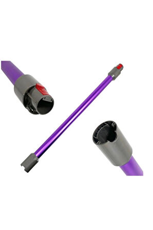 Dyson V7 V8 V10 V11 V15 Yedek Süpürge Borusu – Mor Renk – %100 Uyumlu – Kolay Montaj
