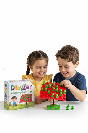 Kurbağa Denge Oyunu 3+ Yaş – Eğitici Zeka Oyunu, Ebeveyn-Çocuk Etkileşimli Oyuncak