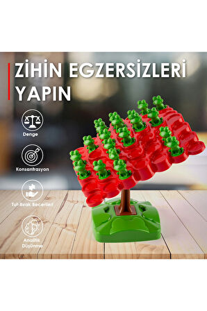Kurbağa Denge Oyunu 3+ Yaş – Eğitici Zeka Oyunu, Ebeveyn-Çocuk Etkileşimli Oyuncak
