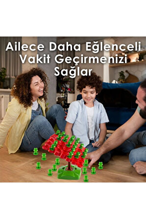 Kurbağa Denge Oyunu 3+ Yaş – Eğitici Zeka Oyunu, Ebeveyn-Çocuk Etkileşimli Oyuncak