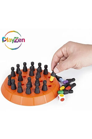 Memory Chess - Zeka Oyunu, Renklerle Hafıza Ve Zihin Geliştirme Satrancı Eğitici Oyuncak