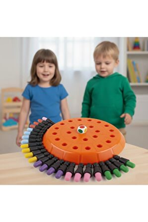 Memory Chess - Zeka Oyunu, Renklerle Hafıza Ve Zihin Geliştirme Satrancı Eğitici Oyuncak