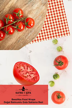 Doğal Balmumlu Saklama Bezi 30x30 cm (Balmumu Bez)