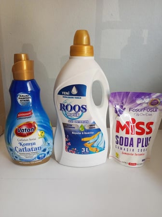 MUHTEŞEM ÜÇLÜ ROOS MATİK 3lt VATAN KOMŞU ÇATLATAN 1.440ml + Miss soda foşur foşur 3lü set