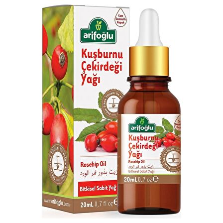 Arifoğlu Kuşburnu Çekirdeği Yağı 20ml