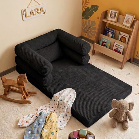 Montessori Yatak Oyun Alanlı Bebek Yer Yatağı Sünger Çocuk Karyola