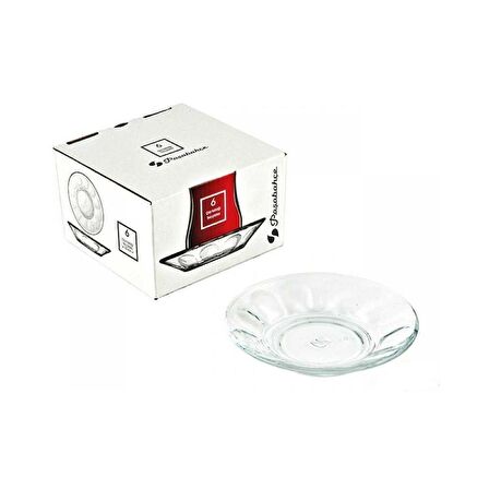 Paşabahçe İran 6 Adet Çay Tabağı 54411