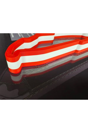 Arvina Atelier 3D Formula 1 Pist Haritası Canada Montreal | Çerçeveli Dekoratif Tablo