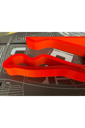 Arvina Atelier 3D Formula 1 Pist Haritası Miami Florida | Çerçeveli Dekoratif Tablo