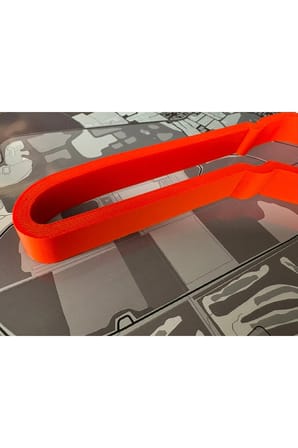 Arvina Atelier 3D Formula 1 Pist Haritası Italy Monza | Çerçeveli Dekoratif Tablo