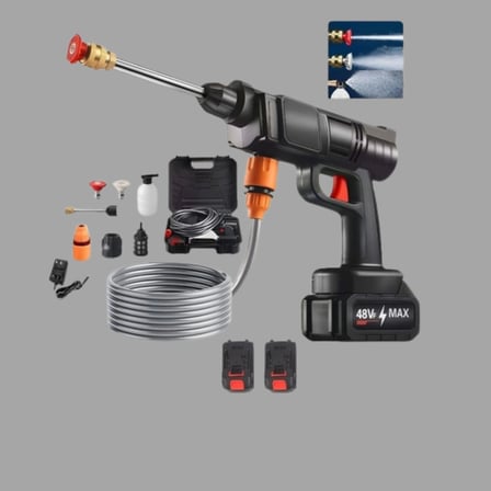 Tek Bataryalı 48v Şarjlı Basınçlı Yıkama Makinesi