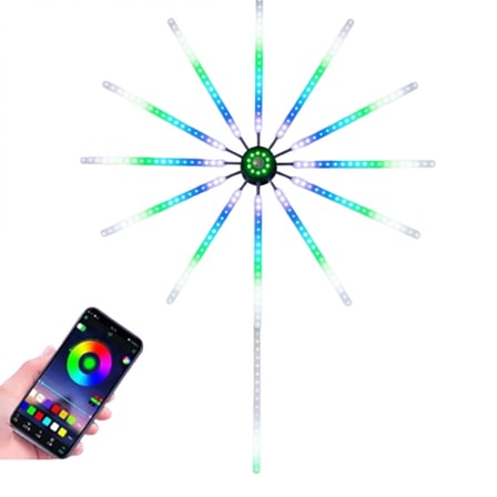 Uygulama Destekli Rgb Led  Duvar Aydınlatması Yeni Nesil