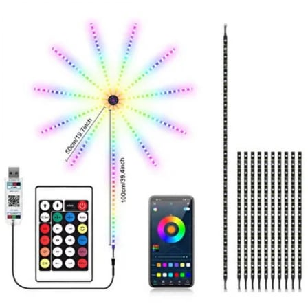 Uygulama Destekli Rgb Led  Duvar Aydınlatması Yeni Nesil