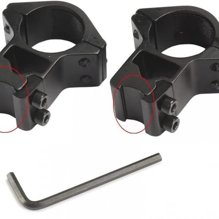25.4mm Dürbün İçin 11mm Yüksek Havalı  / Av  Ayağı