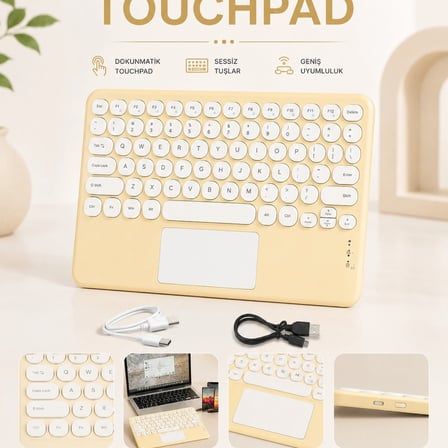 Kablosuz Touchpad Tüm Cihazlarla Uyumlu