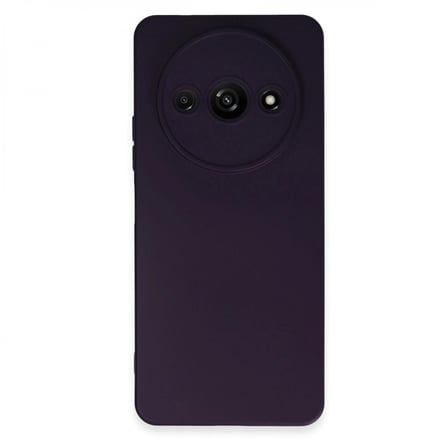 Xiaomi Redmi A3 4g Kılıf Nano İçi Kadife Silikon - Mor