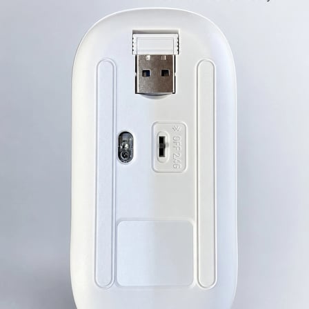 Kablosuz Klavye Mouse Seti Beyaz Türkçe Q