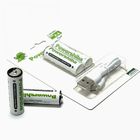 Şarj Edilebilir Pil Type-c Şarjlı Li-ıon Lityum Kalem Pil 2800mah/1.5v/aa Şarjlı Pil