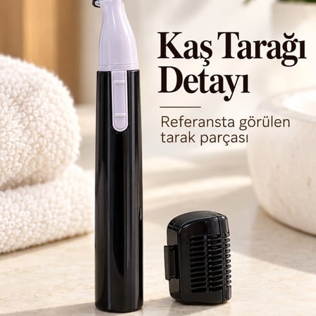 Rd318 Siyah Erkek Sakal Bıyık Kaş Düzeltici