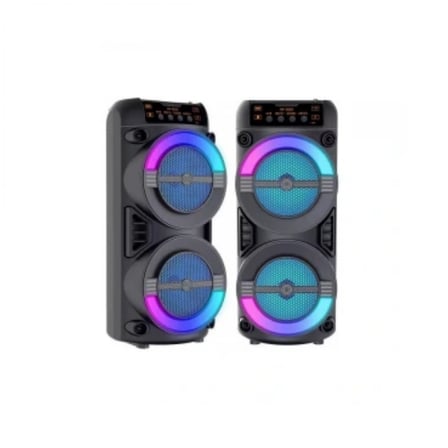 Rgb Işıklı Taşınabilir Bluetooth Hoparlör Güçlü Stereo Ses