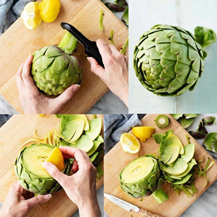 Ata Tohumları Geleneksek Yeşil Green Globe Enginar Tohumu(10 Tohum)