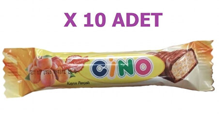 Çikolata Kaplı Kayısılı Bar 10 ADET  (20 GrX10)