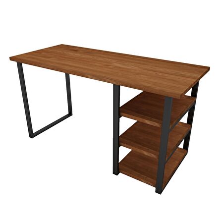 Woodesk Cpt4611-140 Çalışma Masası Ahşap 75 x 140 cm Ceviz 