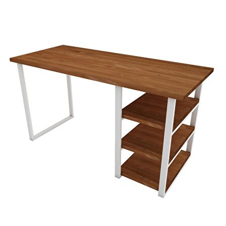 Woodesk Cpt4617-140 Çalışma Masası Ahşap 75 x 140 cm Ceviz 