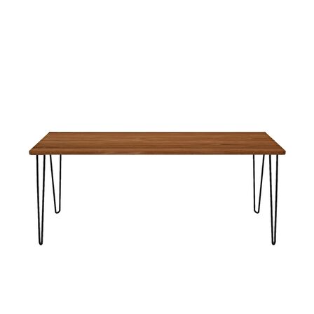 Woodesk Cpt4619-180 Çalışma Masası Ahşap 50 x 180 cm Ceviz 