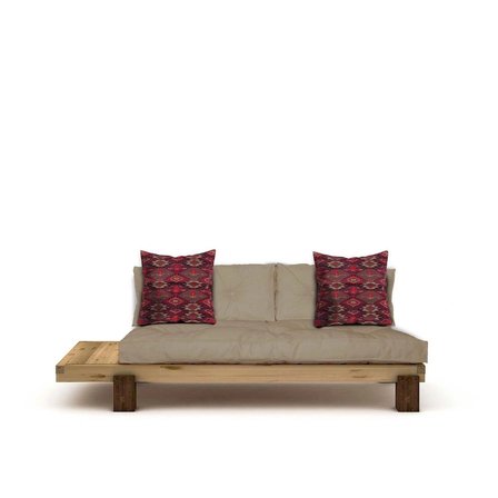 Woodesk Arin Masif Natural-Camel Renk Sedir CPT8301-200