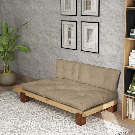 Woodesk Arin Masif Natural-Camel Renk Sedir CPT8301-200