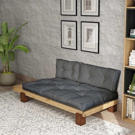 Woodesk Arin Masif Natural-Gri Renk Sedir CPT8302-200