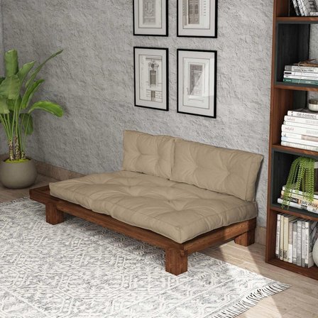 Woodesk Arin Masif Ceviz-Camel Renk Sedir CPT8321-200
