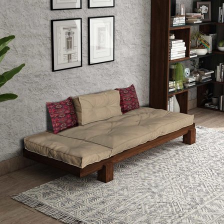 Woodesk Arin Masif Ceviz-Camel Renk Sedir CPT8321-200