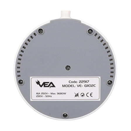 2Lİ USB + TYPE-C GİRİŞLİ TELEFON STANDLI 1.5 METRE GRUP PRİZ VE- G1102C (4434)