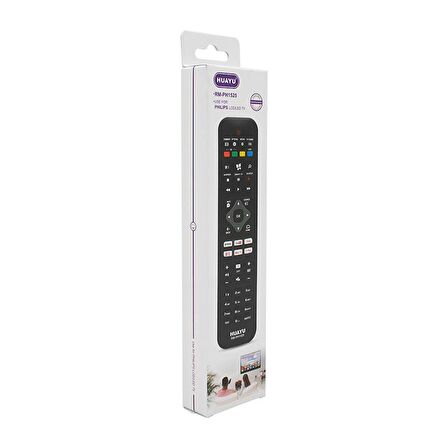 HUAYU KL RM-PH1525 PHILIPS NETFLIX- YOUTUBE- PRIME VIDEO TUŞLU UNIVERSAL LCD-LED TV KUMANDA (4434)