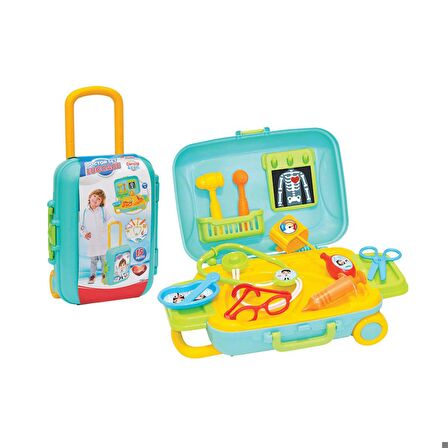 03482 Dede Doktor Set Bavulum FABBATOYS