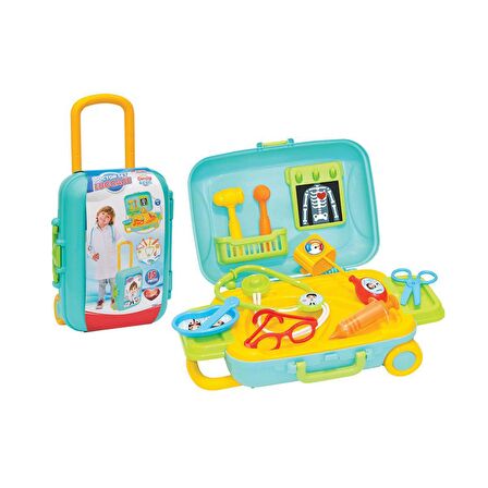 03482 Dede Doktor Set Bavulum FABBATOYS