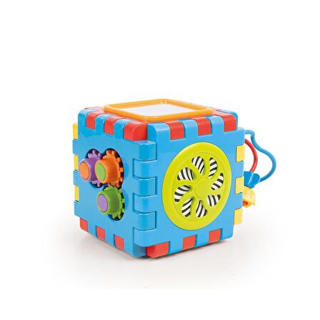 FABBATOYS 2 in 1 Eğitici Küp ve Puzzle 