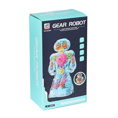 KZL-6038A Çarkları Dönen Robot -Kızılkaya FABBATOYS