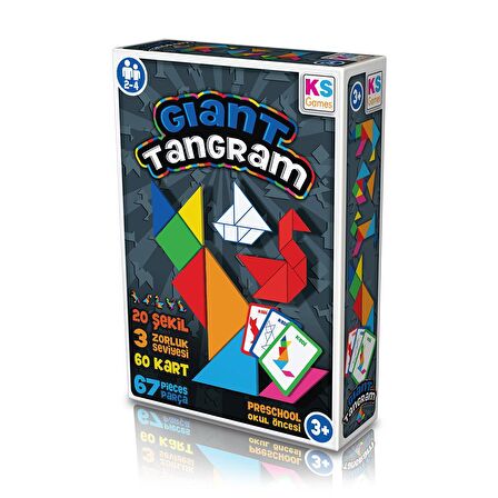 FABBATOYS Giant Tangram