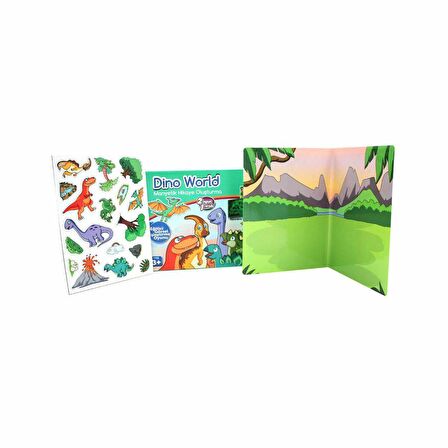 83915 Dino World Manyetik Hikaye Oluşturma FABBATOYS 