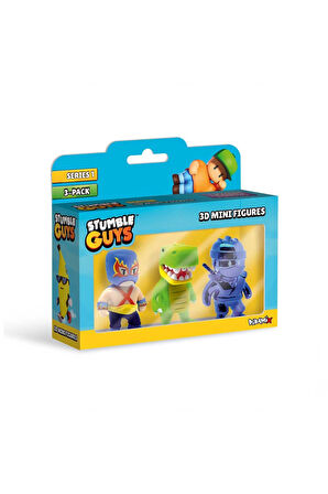 Stumble Guys 3'lü Mini Figür S1 TUY01000