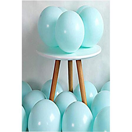 10 lu Yeşil Makaron Balon