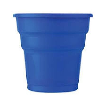 Lacivert Plastik Bardak 25 li